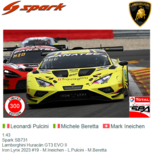 1:43 | Spark SB731 | Lamborghini Huracán GT3 EVO II | Iron Lynx 2023 #19 - M.Ineichen - L.Pulcini - M.Beretta 1:43 | Spark SB731 | Lamborghini Huracán GT3 EVO II | Iron Lynx 2023 #19 - M.Ineichen - L.Pulcini - M.Beretta