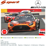 1:43 | Spark SB728 | Mercedes AMG GT3 EVO | AKKODIS ASP Team 2023 #89 - .Baptista - A.Baptista A - A.Hellmeister - B.Baptista 1:43 | Spark SB728 | Mercedes AMG GT3 EVO | AKKODIS ASP Team 2023 #89 - .Baptista - A.Baptista A - A.Hellmeister - B.Baptista