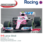 Modelauto 1:43 | Minichamps 417201418 | Racing Point RP20 2020 #18 - L.Stroll Modelauto 1:43 | Minichamps 417201418 | Racing Point RP20 2020 #18 - L.Stroll