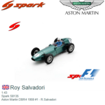 1:43 | Spark S8135 | Aston Martin DBR4 1959 #1 - R.Salvadori 1:43 | Spark S8135 | Aston Martin DBR4 1959 #1 - R.Salvadori
