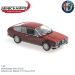 1:43 | Minichamps 940120120 | Alfa Romeo Alfetta GTV Rood 1976 1:43 | Minichamps 940120120 | Alfa Romeo Alfetta GTV Rood 1976