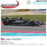Modelauto 1:18 | Minichamps 110230844 | MERCEDES-AMG PETRONAS FORMULA ONE TEAM F1 W14 E PERFORMANCE 2023 - L.Hamilton Modelauto 1:18 | Minichamps 110230844 | MERCEDES-AMG PETRONAS FORMULA ONE TEAM F1 W14 E PERFORMANCE 2023 - L.Hamilton