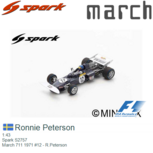 1:43 | Spark S2757 | March 711 1971 #12 - R.Peterson 1:43 | Spark S2757 | March 711 1971 #12 - R.Peterson