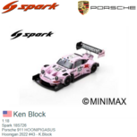 1:18 | Spark 18S726 | Porsche 911 HOONIPIGASUS | Hoonigan 2022 #43 - K.Block 1:18 | Spark 18S726 | Porsche 911 HOONIPIGASUS | Hoonigan 2022 #43 - K.Block