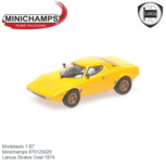 Modelauto 1:87 | Minichamps 870125020 | Lancia Stratos Geel 1974 Modelauto 1:87 | Minichamps 870125020 | Lancia Stratos Geel 1974