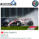 Modelauto 1:18 | Solido 1810202 | Alfa Romeo C42 | ORLEN Alfa-Romeo Formula One Team 2022 #24 - Z.GuanYu Modelauto 1:18 | Solido 1810202 | Alfa Romeo C42 | ORLEN Alfa-Romeo Formula One Team 2022 #24 - Z.GuanYu