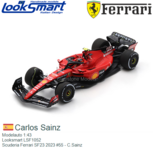 Modelauto 1:43 | Looksmart LSF1052 | Scuderia Ferrari SF23 2023 #55 - C.Sainz Modelauto 1:43 | Looksmart LSF1052 | Scuderia Ferrari SF23 2023 #55 - C.Sainz