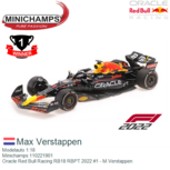 Modelauto 1:18 | Minichamps 110221901 | Oracle Red Bull Racing RB18 RBPT 2022 #1 - M.Verstappen Modelauto 1:18 | Minichamps 110221901 | Oracle Red Bull Racing RB18 RBPT 2022 #1 - M.Verstappen