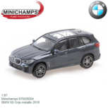 1:87 | Minichamps 870029204 | BMW X5 Grijs metallic 2019 1:87 | Minichamps 870029204 | BMW X5 Grijs metallic 2019