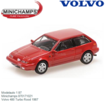 Modelauto 1:87 | Minichamps 870171021 | Volvo 480 Turbo Rood 1987 Modelauto 1:87 | Minichamps 870171021 | Volvo 480 Turbo Rood 1987