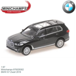 1:87 | Minichamps 870029302 | BMW X7 Zwart 2019 1:87 | Minichamps 870029302 | BMW X7 Zwart 2019