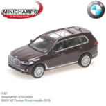 1:87 | Minichamps 870029304 | BMW X7 Donker Rood metallic 2019 1:87 | Minichamps 870029304 | BMW X7 Donker Rood metallic 2019