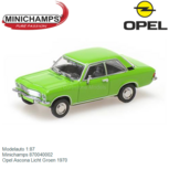 Modelauto 1:87 | Minichamps 870040002 | Opel Ascona Licht Groen 1970 Modelauto 1:87 | Minichamps 870040002 | Opel Ascona Licht Groen 1970