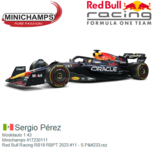 Modelauto 1:43 | Minichamps 417230111 | Red Bull Racing RB19 RBPT 2023 #11 - S.Pérez Modelauto 1:43 | Minichamps 417230111 | Red Bull Racing RB19 RBPT 2023 #11 - S.Pérez