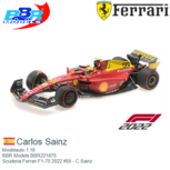 Modelauto 1:18 | BBR Models BBR221875 | Scuderia Ferrari F1-75 2022 #55 - C.Sainz Modelauto 1:18 | BBR Models BBR221875 | Scuderia Ferrari F1-75 2022 #55 - C.Sainz