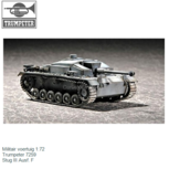 Militair voertuig 1:72 | Trumpeter 7259 | Stug III Ausf. F Militair voertuig 1:72 | Trumpeter 7259 | Stug III Ausf. F