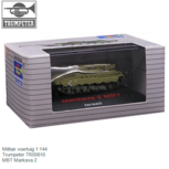 Militair voertuig 1:144 | Trumpeter TR00610 | MBT Markava 2 Militair voertuig 1:144 | Trumpeter TR00610 | MBT Markava 2